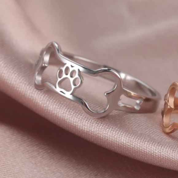 🐾 DOG PAWPRINT RING - Picture 4 of 6